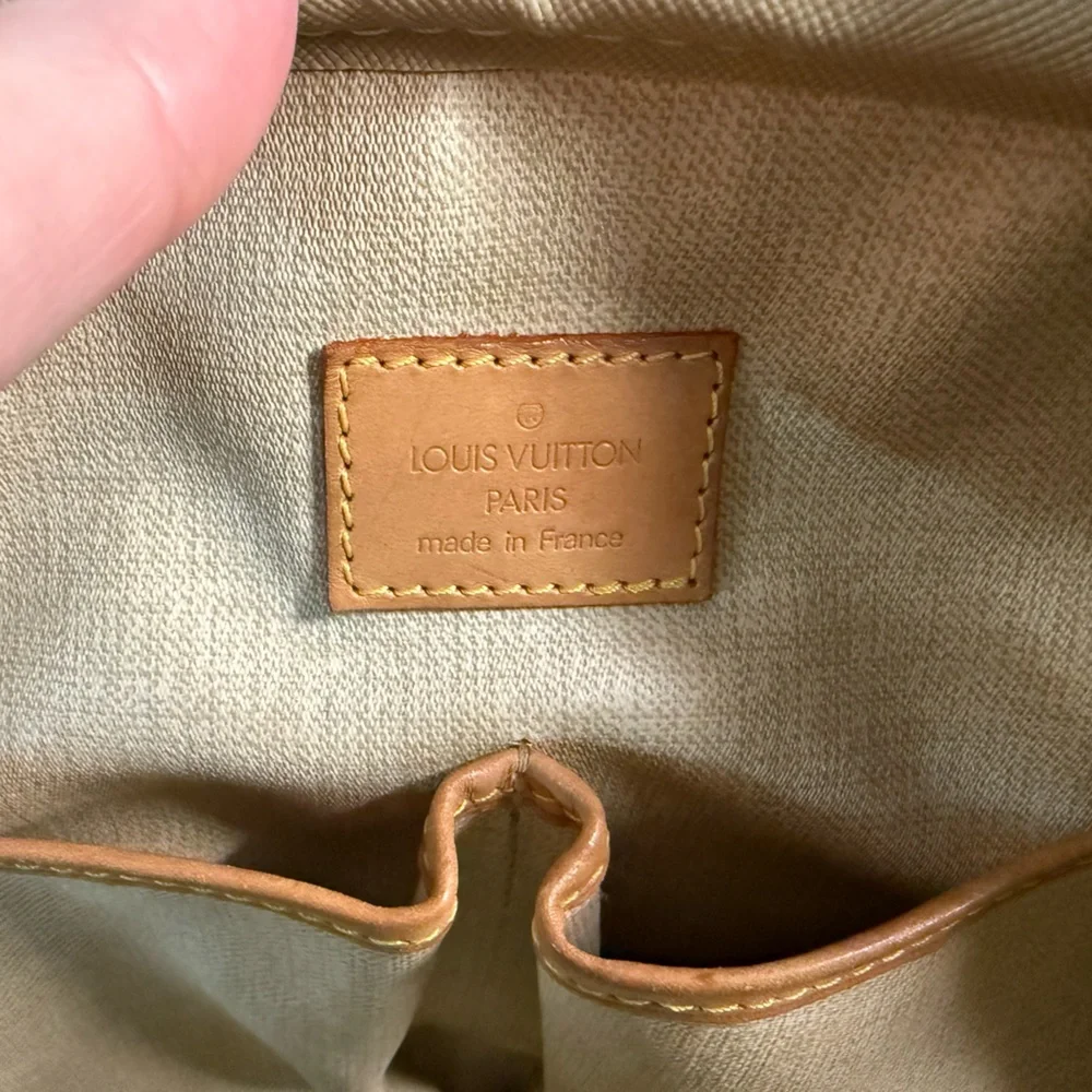 Louis Vuitton Trouville Handbag Monogram Vintage